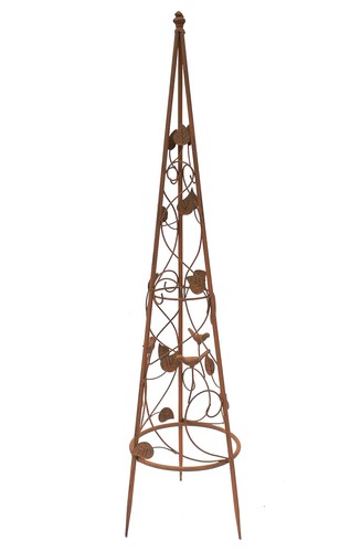 Rankhilfe pyramide metall - rankhilfe,