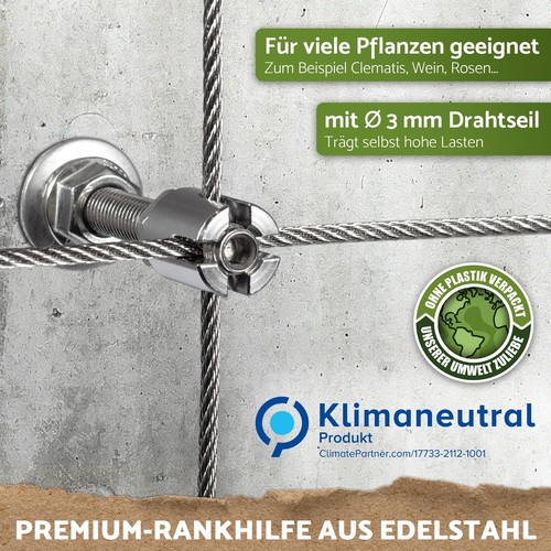 Rankseilsystem set rankhilfe - set,